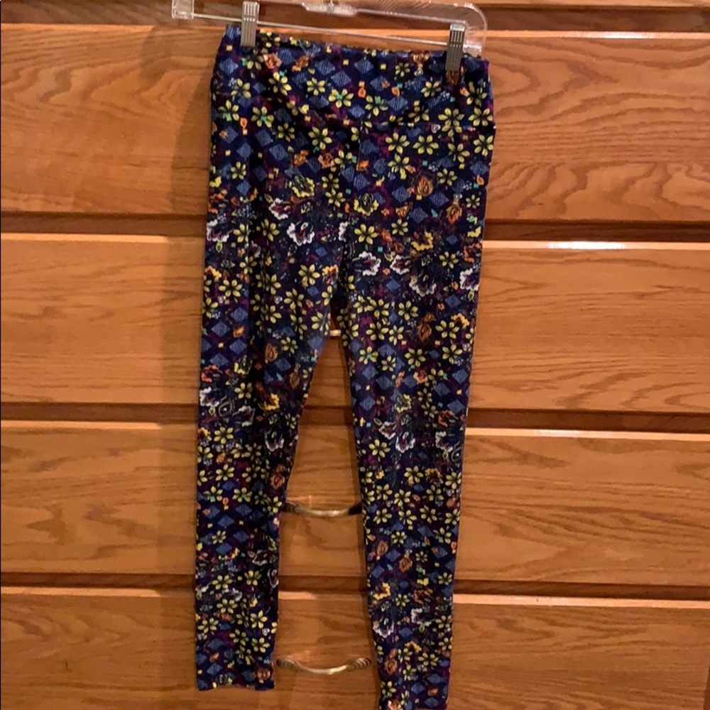 Flowered leggings